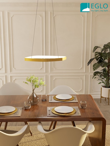 Eglo Vallerosa Led Aluminium And Steel Pendant Ceiling Light (AK8991) | ₺6.126