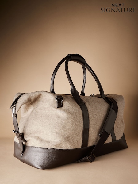 Neutral Signature Wool Mix Holdall (AK9186) | €164