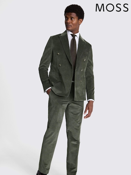 MOSS Green Slim Fit Corduroy Jacket (AK9225) | R$ 1,470