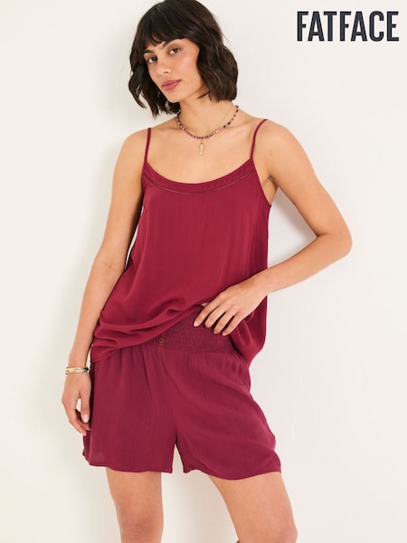 FatFace Sisley Burgundy Red Cami (AK9336) | 1,772 UAH