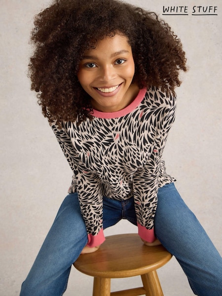 White Stuff Natural City Leo Heart Jumper (AK9381) | €34