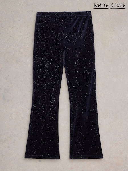White Stuff Blue Sparkle Trousers (AK9382) | €21.50