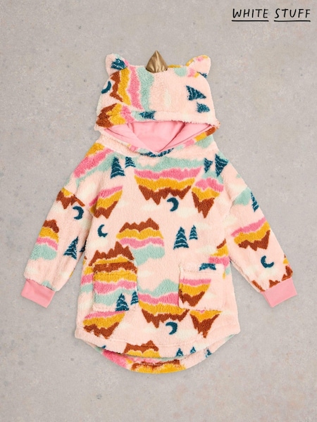 White Stuff Natural Girls Rainbow Cosy Hoodie (AK9389) | AED87