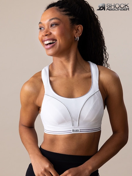Shock Absorber Ultimate White Run Bra (AK9409) | R$ 495