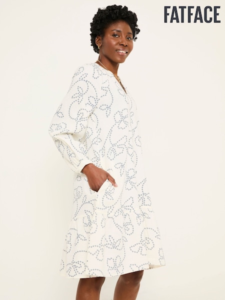 FatFace Amy Ivory Frill Tunic (AK9440) | €93