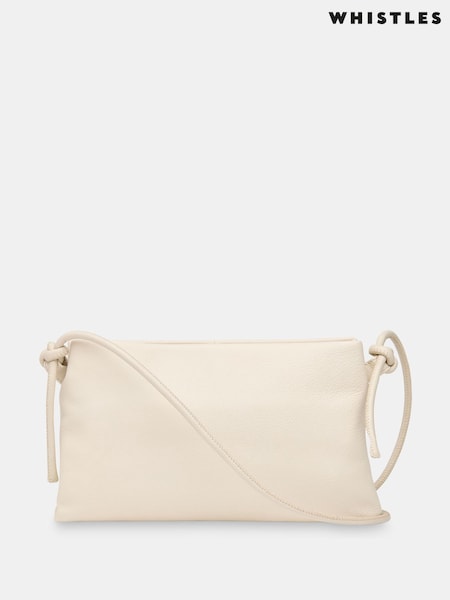 Whistles Cream Amity Triple Pouch Bag (AK9552) | $218