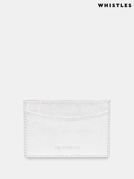 Whistles Shiny Croc Effect Card Holder (AK9560) | €39