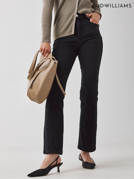 JD Williams Black Magisculpt Straight Leg Jeans (AK9608) | €48
