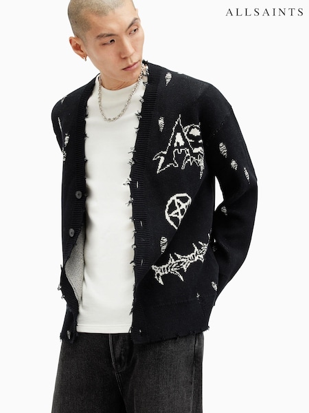 Allsaints Koto 100% Organic Cotton Cardigan (AK9812) | €250