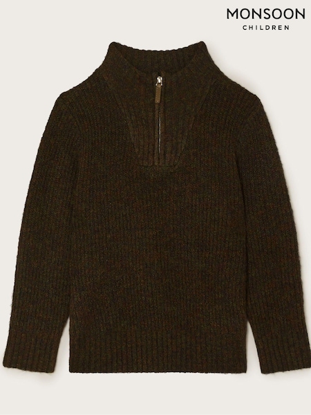 Monsoon Knit Quarter Zip Jumper (AK9893) | 100 LEI - 114 LEI
