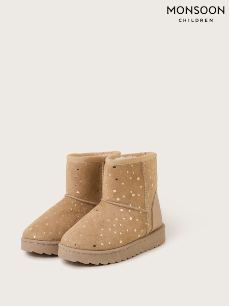 Monsoon Natural Shimmer Slouchy Boots (AK9925) | AED156 - AED185