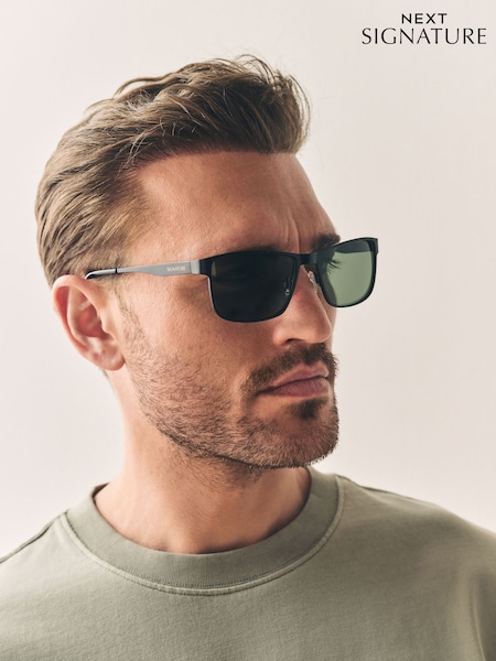 Black Signature Sunglasses (AL0032) | €37