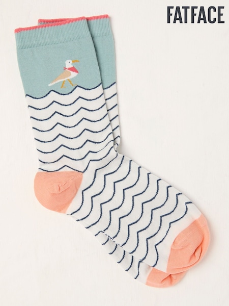 FatFace Green Seagull Socks (AL0408) | 451 UAH