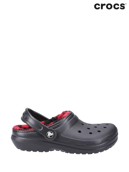 Crocs Black Classic Lined Clogs (AL0698) | €63