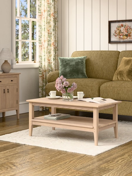 Laura Ashley Washed Oak Calford Coffee Table (AL0768) | €600