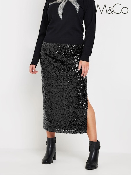 M&Co Sequin Skirt (AL0916) | 225 LEI