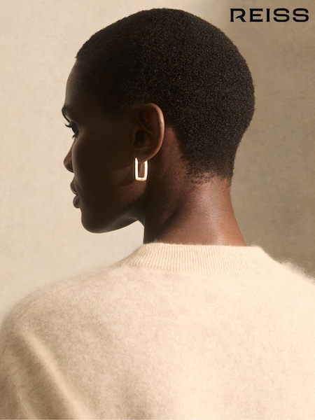 Reiss Grace Geometric Hoop Earrings (AL1149) | ‏346 د.إ.‏