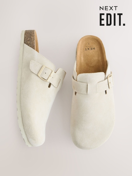Light Stone EDIT Suede Mules (AL1307) | €43