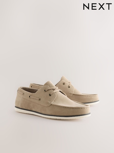 Chalk White Boat Shoes (AL1335) | €51