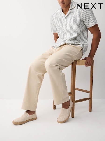 Neutral - Canvas Slip On Espadrilles (AL1389) | €40