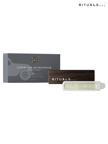 Rituals Grey Homme Collection Amber Musk Luxury Car Air Freshener 2x3g (AL1457) | €28