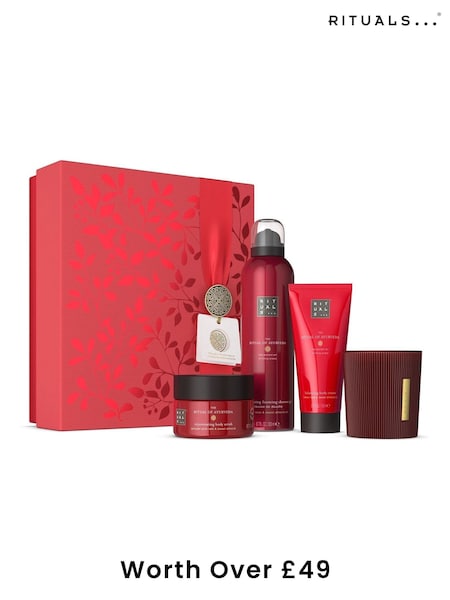 Rituals The Ritual of Ayurveda Sweet Almond Oil & Indian Rose Medium Gift Set (Worth Over £49) (AL1504) | €58