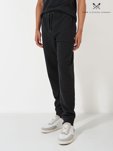 Gri - Crew Clothing Company Cotton Blend Țesătură de vafe Lounge Pantaloni (AL1621) | 204 LEI