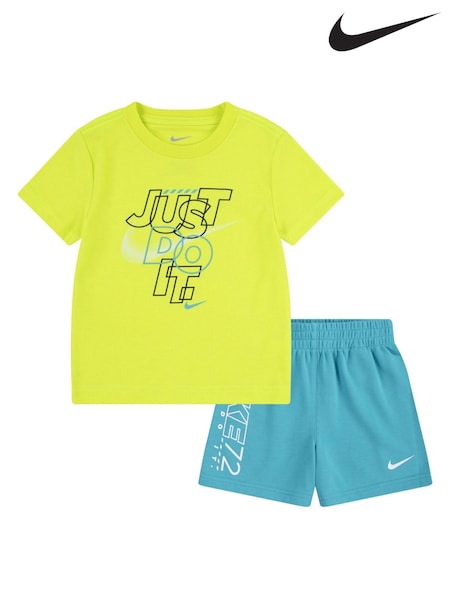 Nike Little Kids Rhythm T-Shirt and Shorts Set (AL1693) | kr500