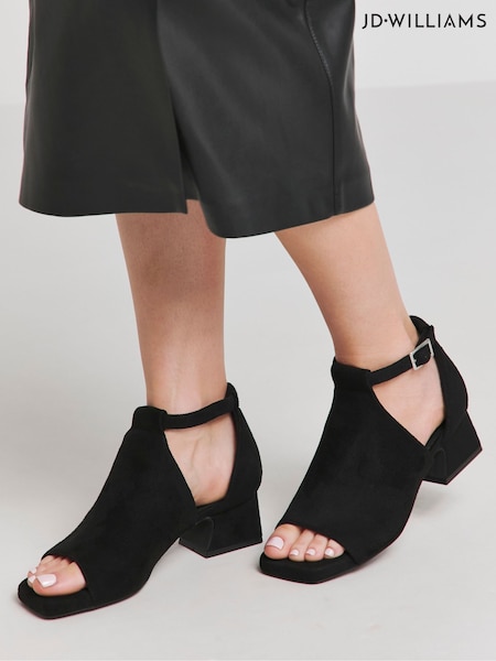 JD Williams Low Block Heel Shoe Boots in Extra Wide Fit (AL1740) | € 46
