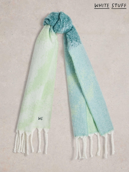 White Stuff Blue Shelly Brushed Scarf (AL1776) | 2,343 UAH