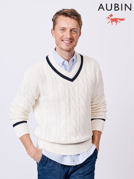 Aubin Denton Cotton Cricket 100% Organic Cotton Jumper (AL1807) | ‏649‏₪