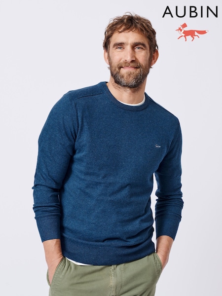 Aubin Fulney Cotton Cashmere Crew Jumper (AL1815) | €109