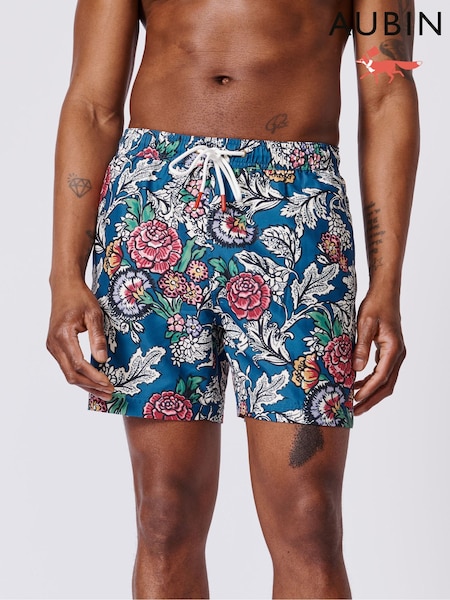 Aubin Blue Bardney Swim Shorts (AL1829) | €78
