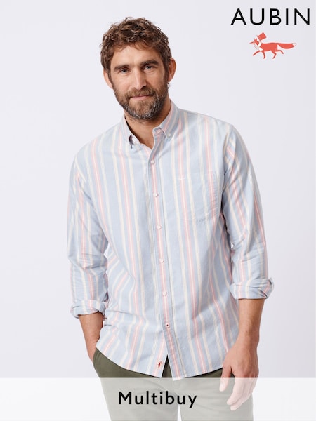 Aubin Aldridge Oxford Button Down Cotton Shirt (AL1836) | €113