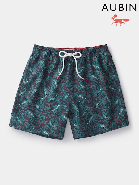 Aubin Blue Bardney Swim Shorts (AL1893) | ₪297
