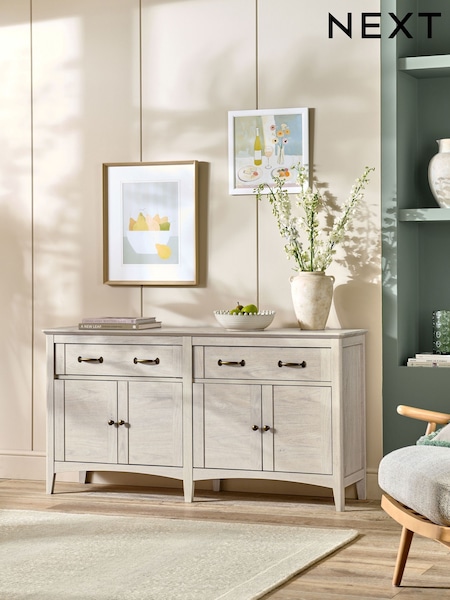 Grey Oakham Oak Effect Large Sideboard (AL2050) | €650
