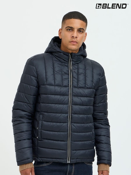 Blend Black Lightweight Reversible Padded Coat (AL2381) | €40