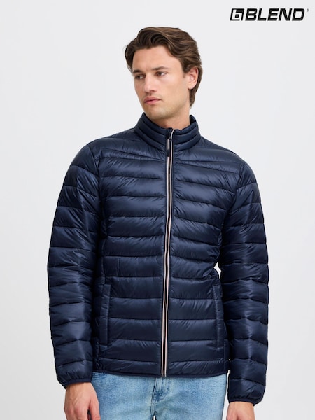 Blend Blue Metallic Coated Jacket (AL2421) | €53