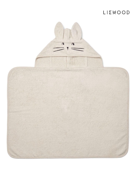 Liewood Baby 100% Organic Cotton Vilas Bear Hooded Bath Towel (AL2512) | $88