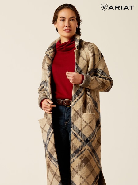 Ariat Ballston Longline Brown Cardigan (AL2569) | €88