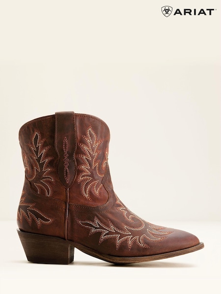 Ariat Carlin Western Brown Boots (AL2573) | AED640