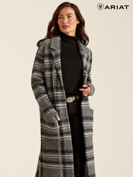 Ariat Grey Ballston Longline Cardigan (AL2574) | €107