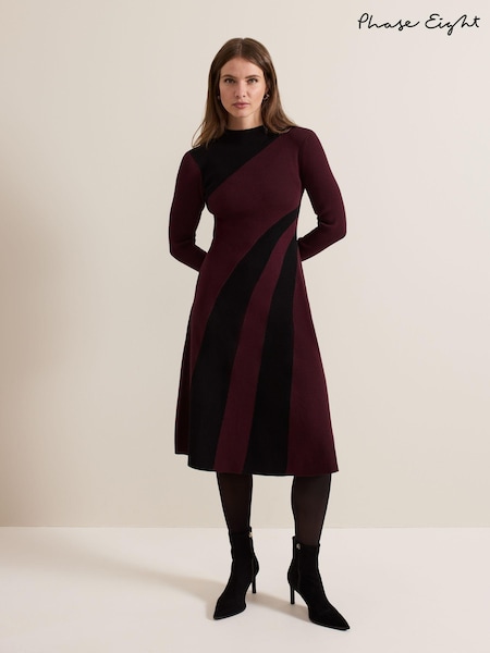 Phase Eight Red Petite Petite Julie Dress (AL2751) | €72