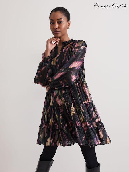 Phase Eight Black Martina Swing Dress (AL2763) | €71
