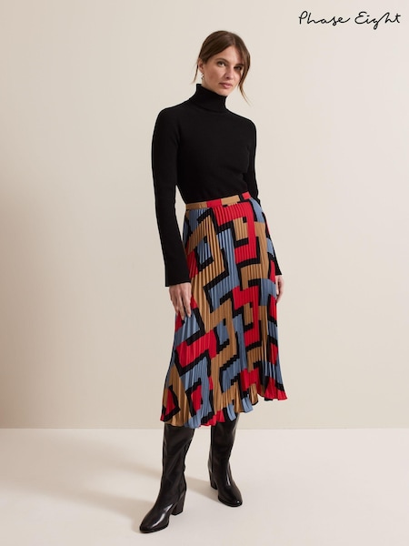 Phase Eight Black Petite Elmina Skirt (AL2779) | €63