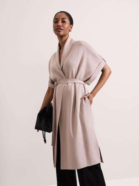 Phase Eight Natural Wendy Knit Coat (AL2797) | 6,609 UAH
