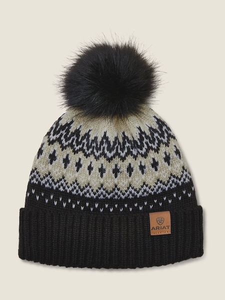 Ariat Hansford Black Beanie (AL2860) | kr480
