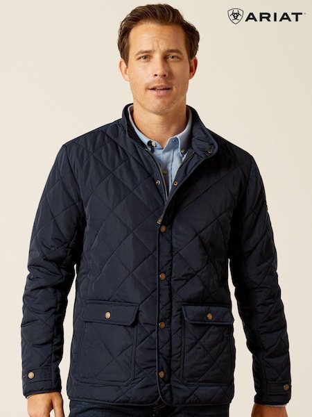 Ariat Blue Woodside Quilted Jacket (AL2866) | €106