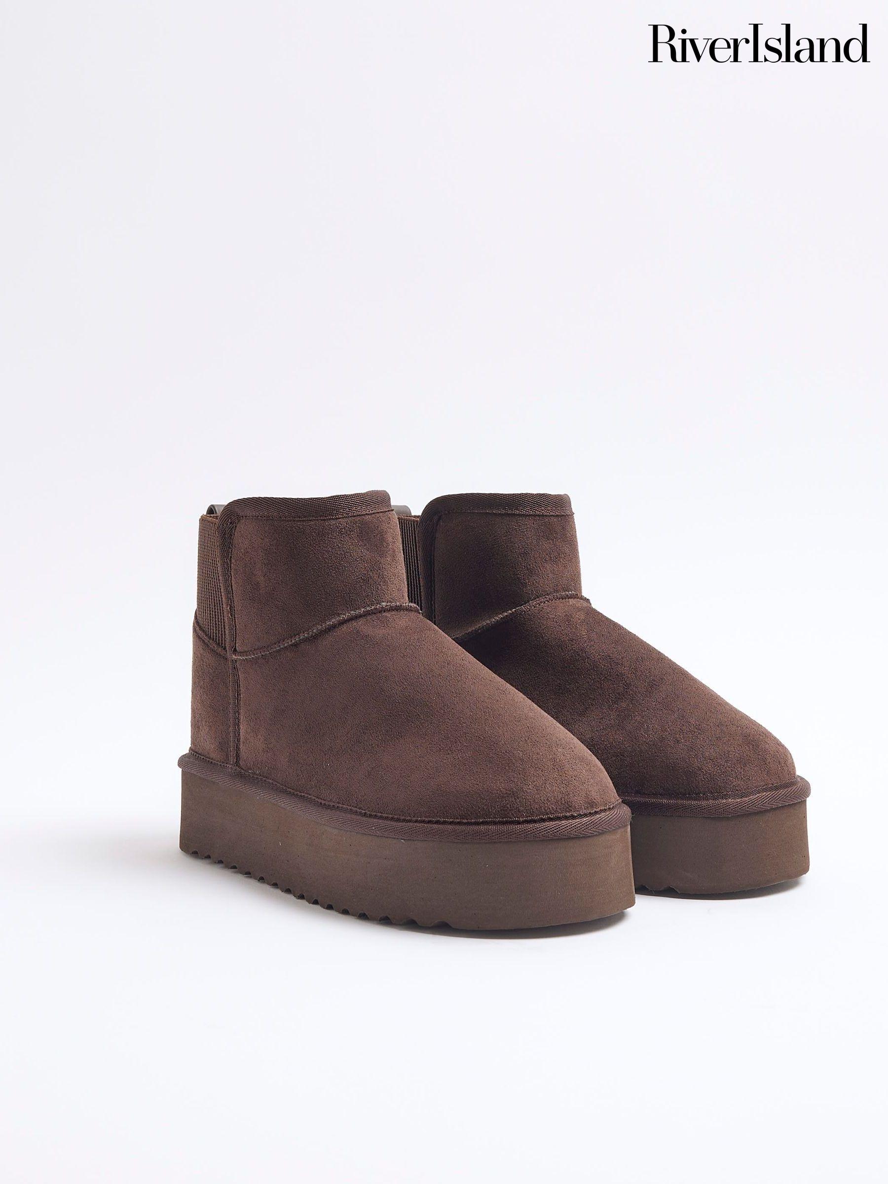 River island padlock boots top