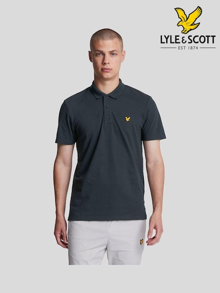 Lyle & Scott Blue Sport Short Sleeve Polo Shirt (AL3433) | 175 SAR